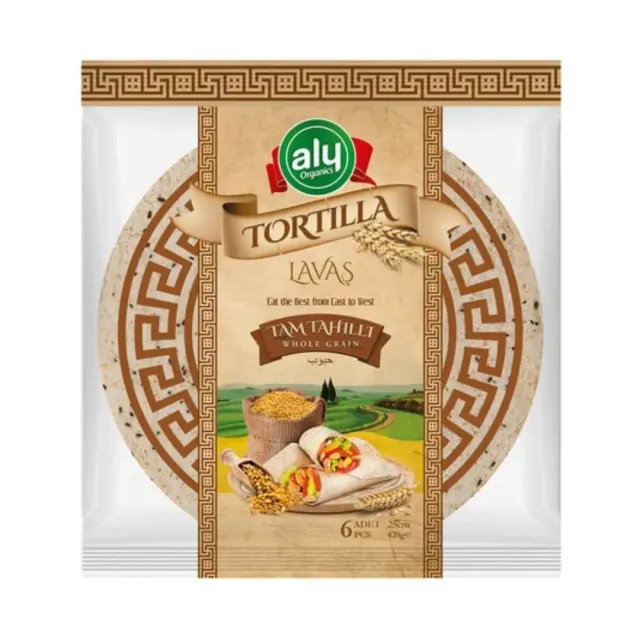 Aly Tortilla Whole Grain Bread 25 cm 6 Pcs 420 g