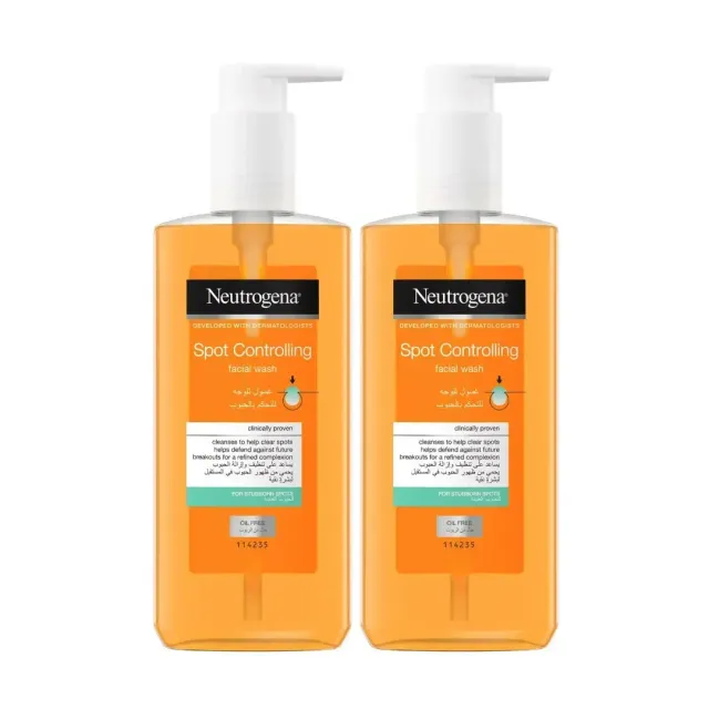 Neutrogena Facial Wash Spot 200 ml x 2 Special Price