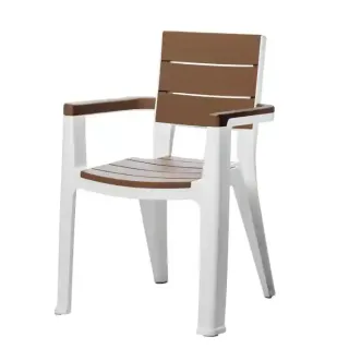 Mq Plastic Madeira Chair Caramel 463-Car