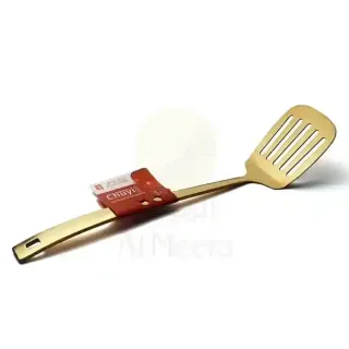 GOLD SLOTTED TURNER SPOON 13-897