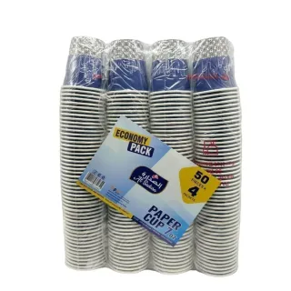 Al Sadara Paper Cup 7 oz 50 pcs x 4