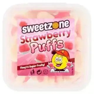 Sweetzone Strawberry Puffs, 180g