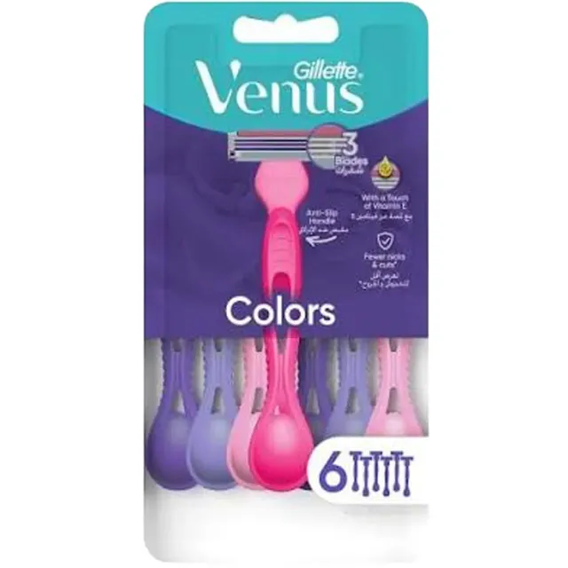 Gillette Razors Disposable Venus 3 6 Pieces