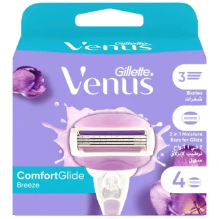 Gillette Venus Breeze Women's Razor Blade Refills 4 Pieces