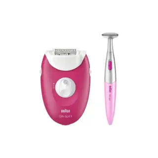 Braun Epilator Se3-420 & Trimmer Bn123-0