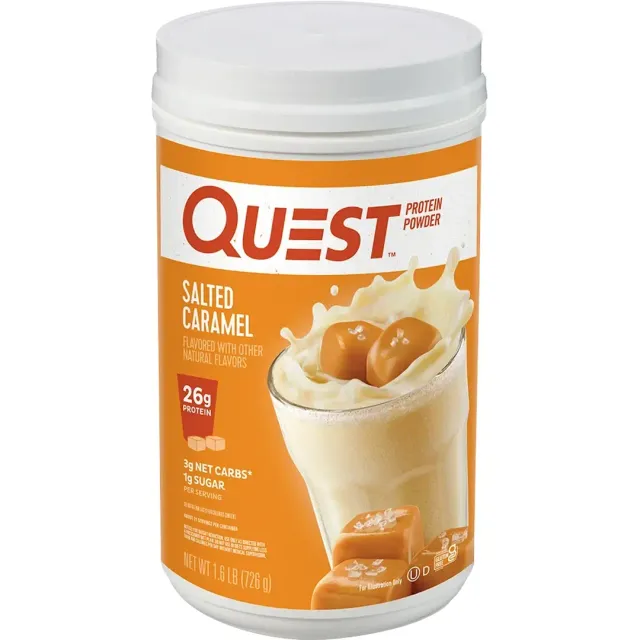 Quest Protein Powder Salted Caramel Milkshake Flavored With Other Natural Flavours 726g