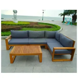 NATUSI WOODEN FURNITURE CORNER SET