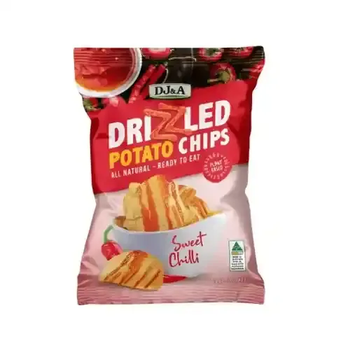 DJ&A Chips Drizzled Sweet Chili Potato 90 g