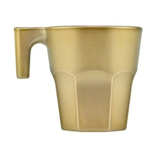 Pasabahce Mug Espresso Metallic C/B 4-Piece Set