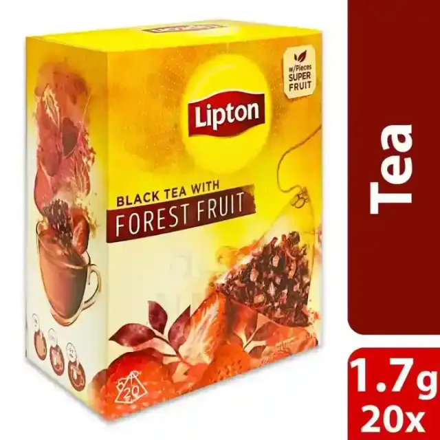 LIPTON green TEA WITH PEAR green GUN powder 36G