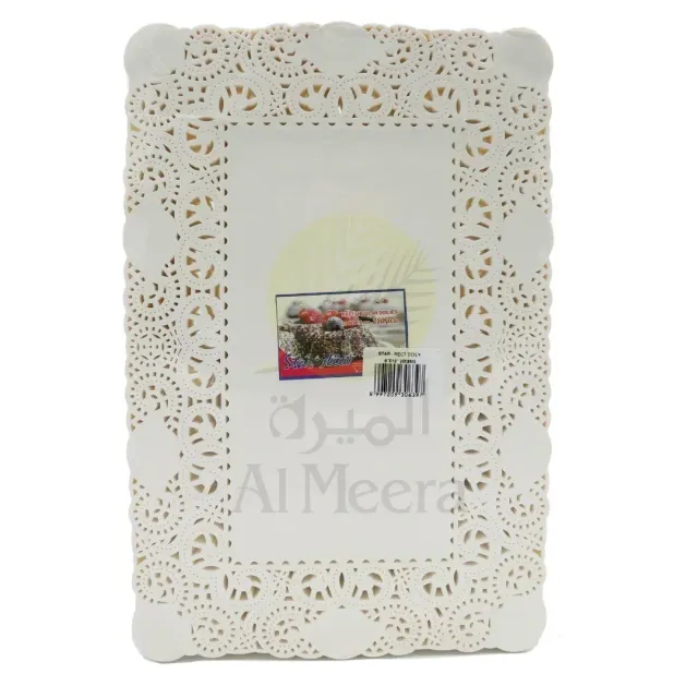 مفارش ورقية مستطيلة ستار 8 × 12 إنش