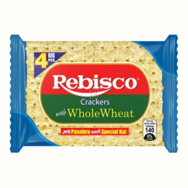 Rebisco Whole Wheat Crackers 32g x 10