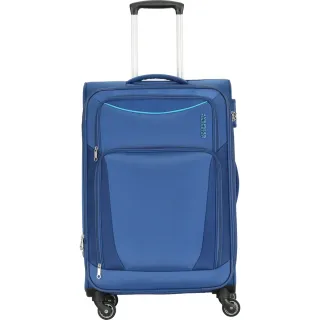 American Tourister Portland 4 Wheel Soft Trolley 79cm Blue