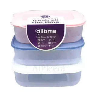 All Time Food Container Set 3Pcs 1000Ml Btp.406331