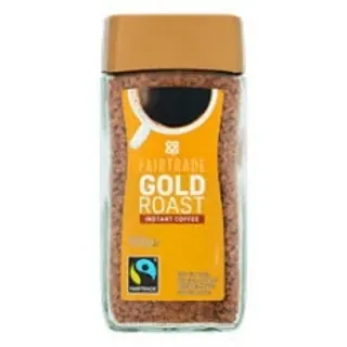 Co-Op Coffee Fairtrade Gold Roast Freeze-Dried 100g