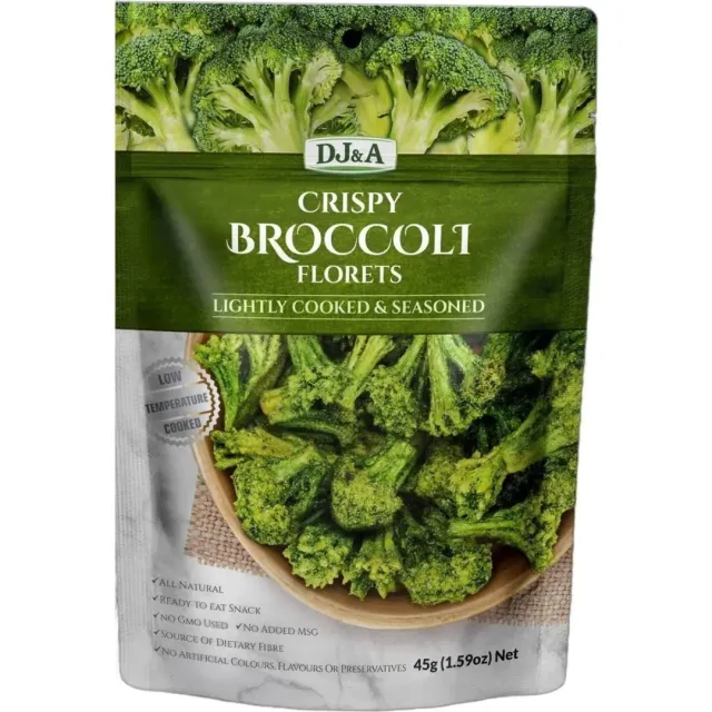 DJ&A Snack Broccoli Florets 45g