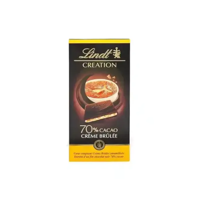Lindtcreation70% Cream Brulée 150G