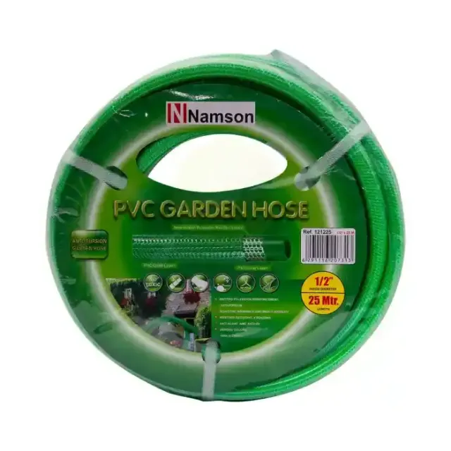 PVC HOSE 1/2X25M GREEN AGL121225