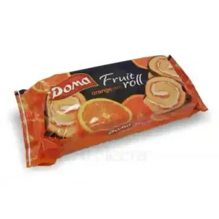 Doma Fruit Swiss Roll Orange 175G