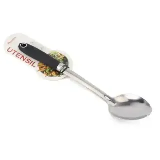 Home Pro Black Handle Spoon