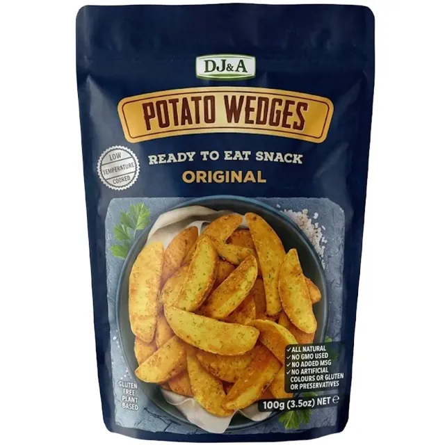 DJ&A Original Potato Wedges 100g