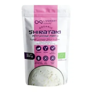 Livsmart Organic Shirataki Fettuccine Pasta 200g