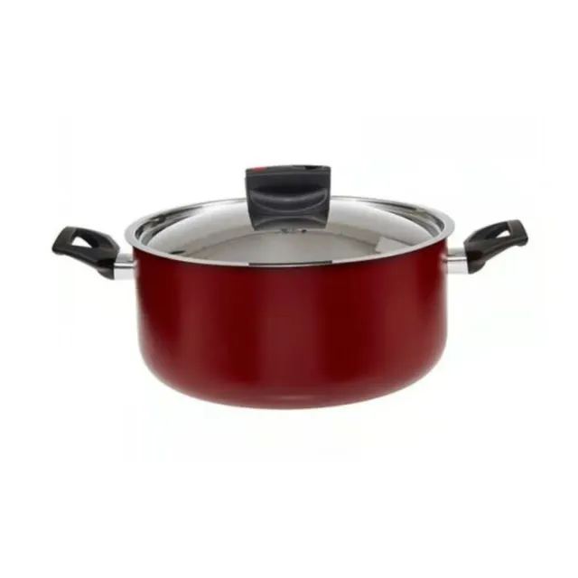 بريستيج طاجن مغطى SafeCook غير لاصق 24سم