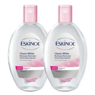 Eskinol Cleanser Blackhead Remover Face Toner White 225mlx2 Pieces