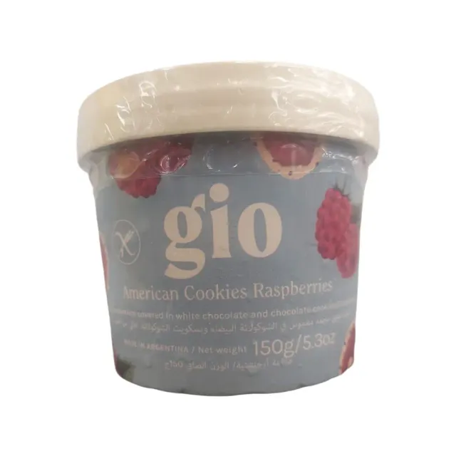 GIO RASPBERRY DARK CHOCO 150G