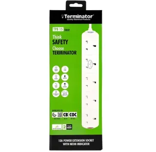 Terminator Extension Socket 5 Way TPB15 5M