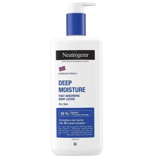 Neutrogena Body Lotion Deep Moisture Fast Absorbing for Dry Skin 400ml