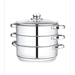 Premier Stainless Steel Steamer 24 cm + Lid