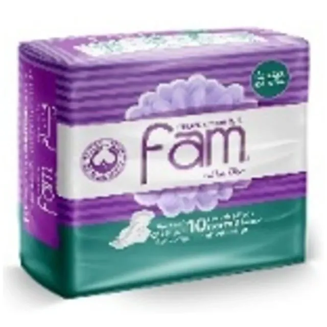 Fam Pads Wings Extra Thin Normal 10 Pcs