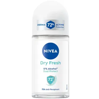 Nivea Deodorant Roll-On 72h Anti Perspirant Dry Fresh 50ml