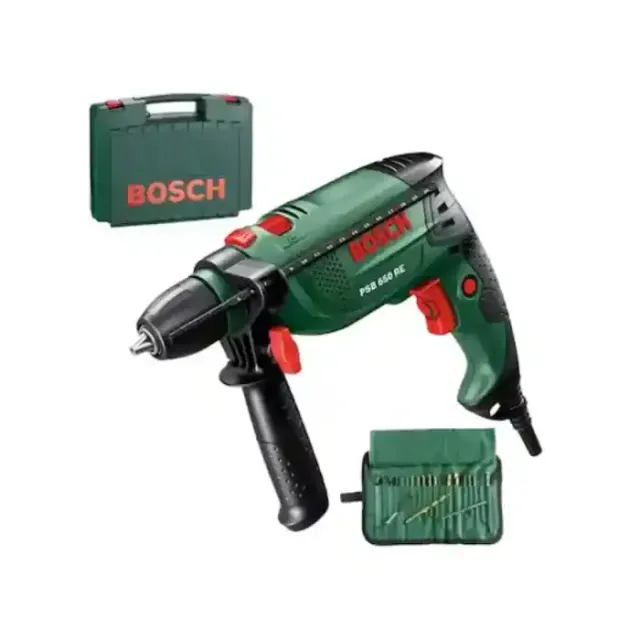Bosch Impact Drill Professional GSB13 RE with Drill Bit Set