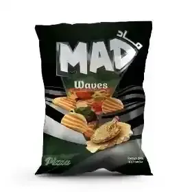 MAD WAVES CHIPS PIZZA 70G