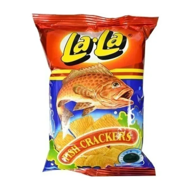 LALA FISH CRACKERS 50GM