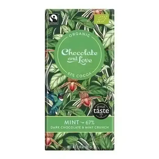Chocolate And Love Mint Choco 67% 80G