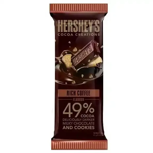 HERSHEYS dark CHOCO COOKIES N COFFEE 100G