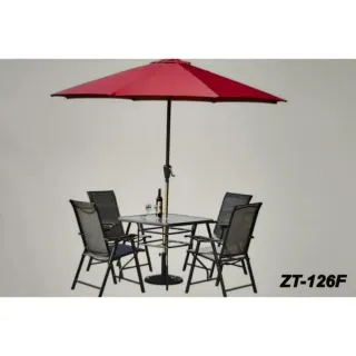 Fanar Table + 4Chair Set ZT-126F