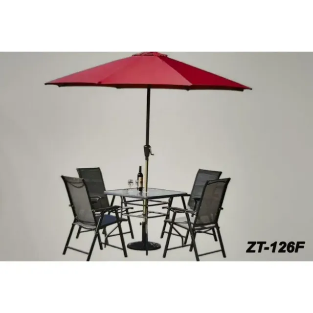طاولة مع 4 كراسي فنار – ZT-126F