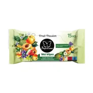 Papilion Fruit Passion Wet Wipes 15S