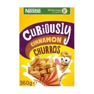 NESTLE CURIOUSLY CINNAMON CHURROS 360G
