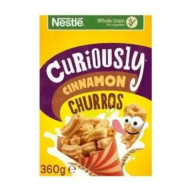 NESTLE CURIOUSLY CINNAMON CHURROS 360G