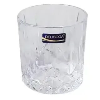 Delisoga Water Glass Tumbler Set 6Pcs