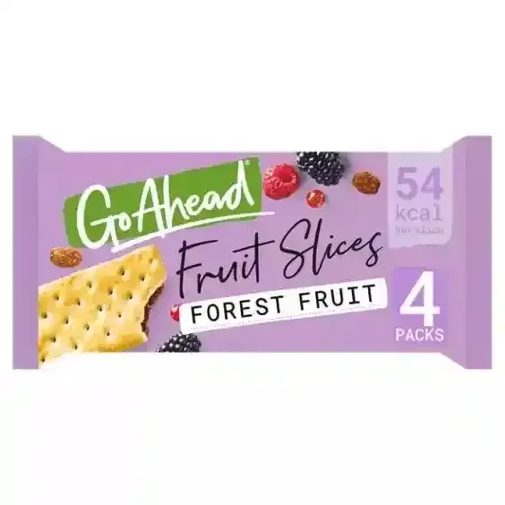 Go Ahead Crispy Slices Forest Fruit 4P 174G