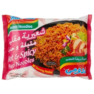 نودلز إندومي مقلية حارة 80 جم × 5 قطع
