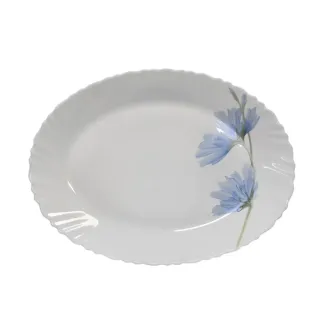 La Opala Classic Oval Platter 33 cm Floral 1040