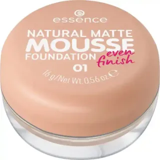 Essence Foundation Natural Matte Mousse 01 16 g