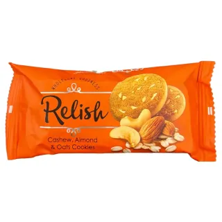 RELISH ALMOND&CASHEW COOKIES 42G